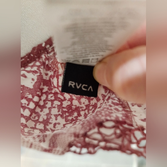 RVCA Fringe Vest Snake Print size XS/S - Picture 6 of 6